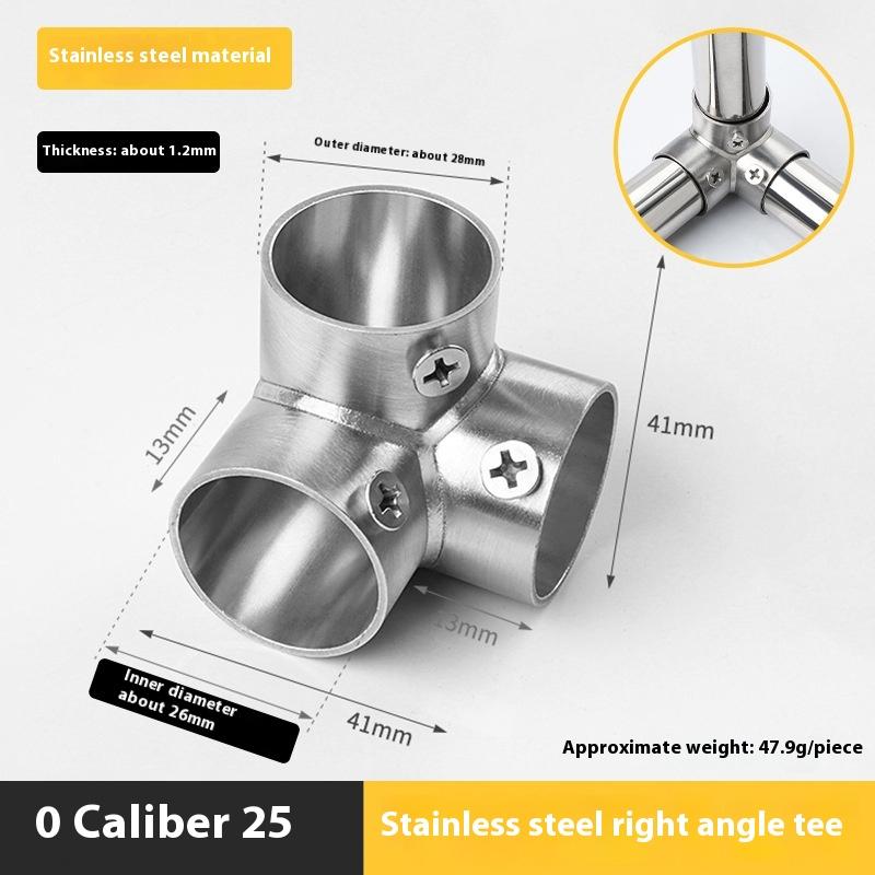 1 шт. Морская яхта Док Тент Труба Аксессуары Труба из нержавеющей стали Соединитель трубы Поручень лодки Фитинг для рейлинга Тройник Колено