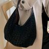 Fashion Retro Leopard Print Bag Women's New Casual Large-capacity Shoulder Underarm Bag Casual Commuting Popular Tote Bag