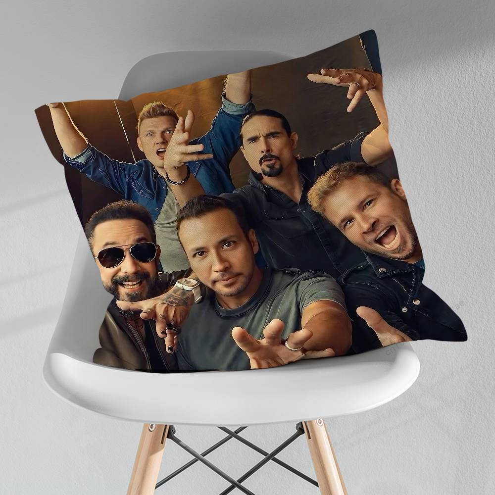 Band BBackstreet BBoys Various Sizes Square Pillow Case For Car Home Bedchamber Decor Birthday Gift