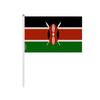 Drapeau - Kenya - Mini Drapeau - 30 X 45 Cm - Polyester - Recto/Verso