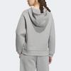 adidas Толстовка с капюшоном Lounge с логотипом Letter Женская толстовка серая IP0754