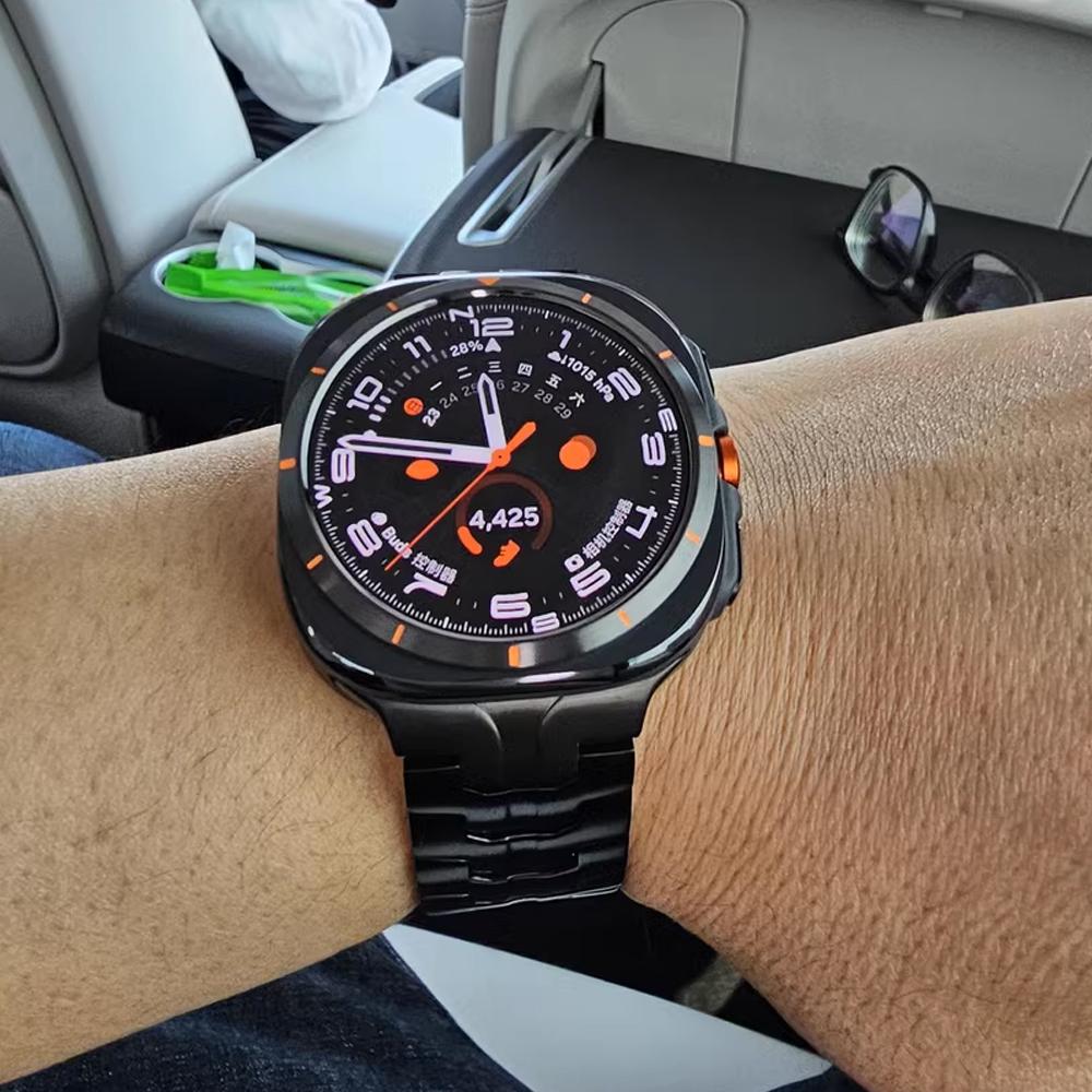 Ultra Stainless Steel Band for Samsung Galaxy Ultra 47mm Luxury Men Metal Bracelet for Samsung Galaxy Ultra Watchband Wristband