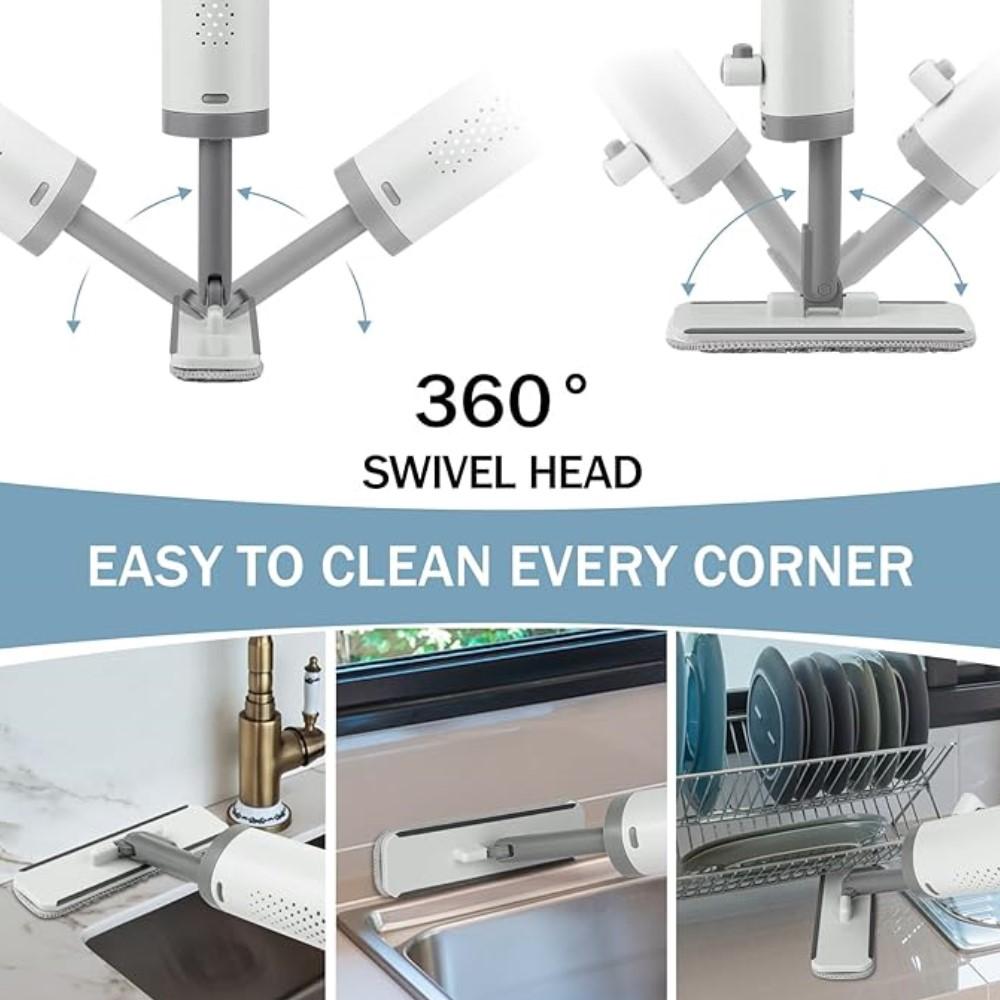 Мини-швабра 3 в 1, мощная, самоотжимающая, вращающаяся, без помощи рук, плоская швабра для уборки дома, швабры для мытья полов, столов, окон, автомобилей, инструменты для чистки