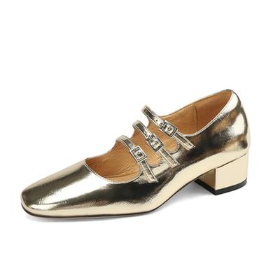 Брендовые женские весенние туфли-лодочки из натуральной кожи длиной 22-24,5 см, туфли Мэри Джейн из воловьей кожи + свиной кожи, разноцветные туфли с пряжкой