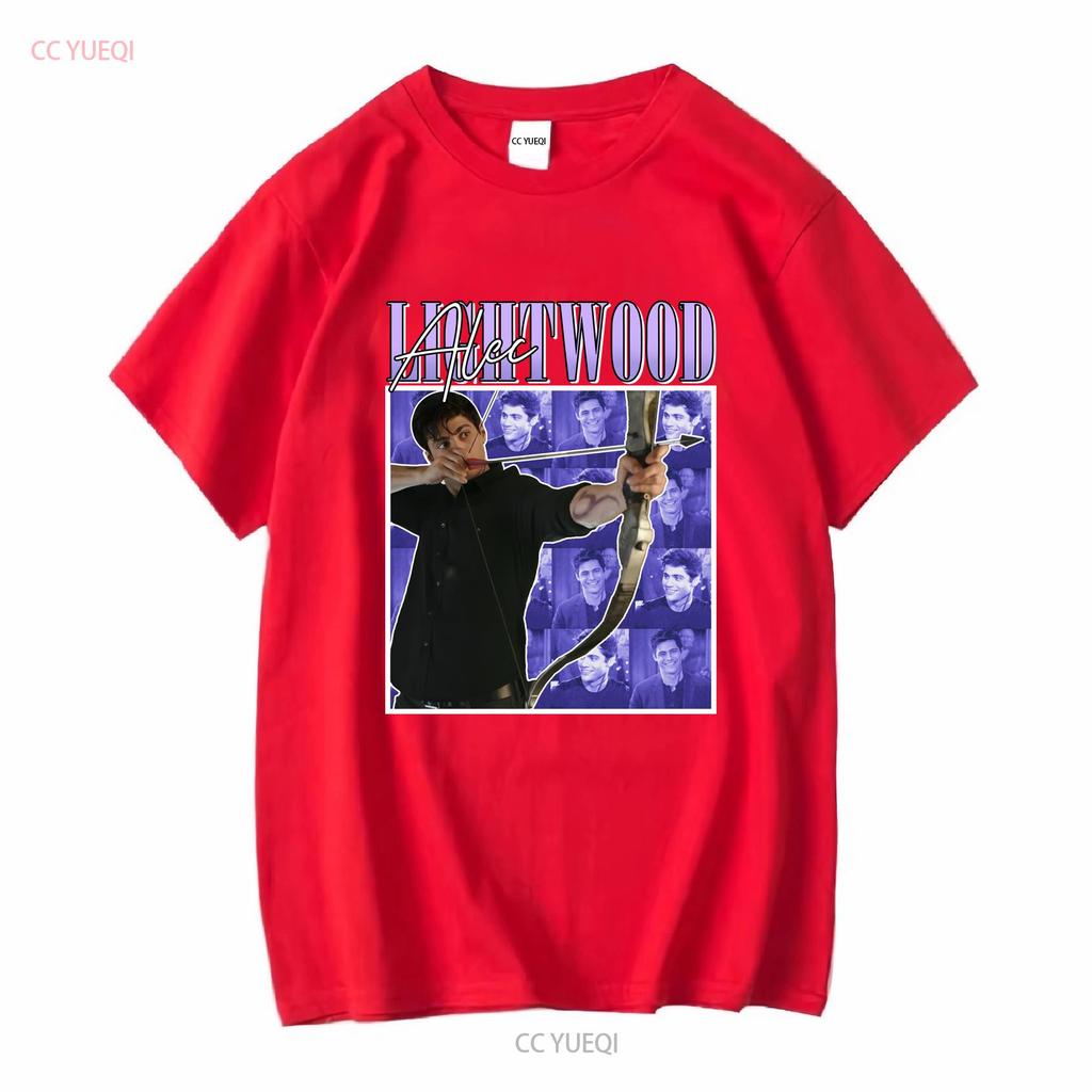 Alec Lightwood 90 S Vintage T Shirt Long Or Short Sleeves Vintage Washed Stretched Fashion Breathable Stylish