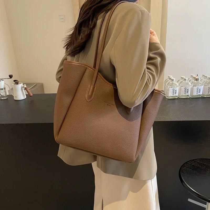 Женская дорожная сумка для осени и зимы, высококачественная, ретро и универсальная, сумка-мешок Майяра на одно плечо, большой вместимости