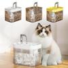 Cat Drinking Fountain Replaceable Filter Pet Fountain Automatic Pet Water Fountain with 3 Filter Sponge for Cats Dogs 1.5l