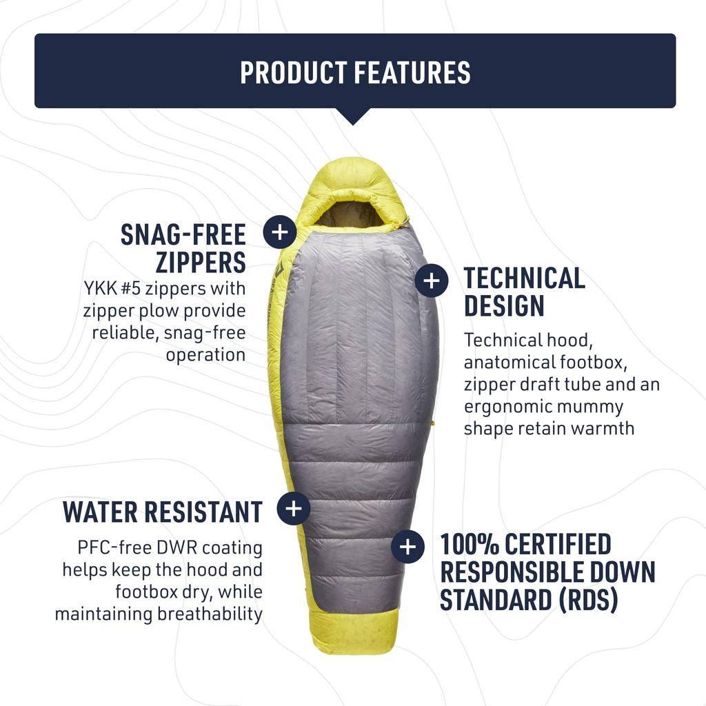 Sea to Summit Spark Women's Ultralight Down Sleeping Bag 30 Degree Regular