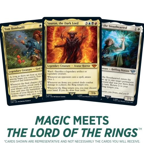 Магия: The Gathering LTR Властелин колец: Легенды Средиземья Драфт Бустер, Английская Версия, 36 Паков, Коллекционные Карты MTG, Wizards of the Co