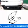 Для Lexus RX 200T 300 350 2016 2017 2018 Насадка на глушитель Рамка глушителя Декоративная накладка Аксессуары Стайлинг автомобиля