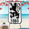TSV 1860 logo Beach Towel, Large Soft Quick Dry Towel for Beach Camping Swimming
