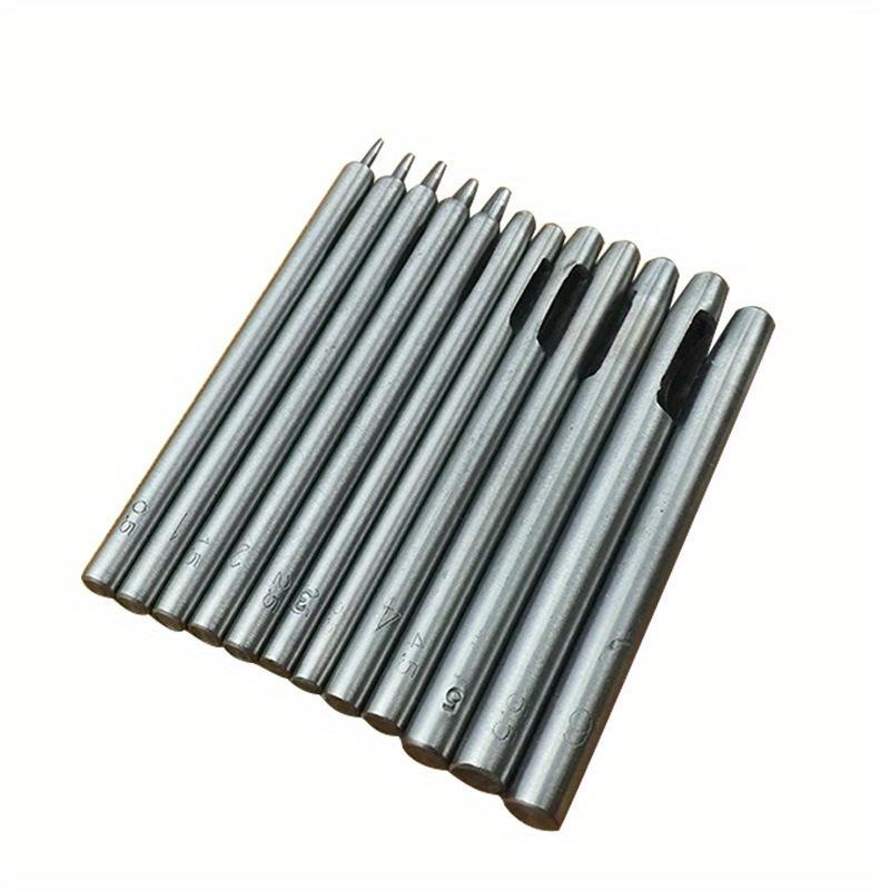 10 шт./набор Кожаный пробойник Сделай сам Кожаный инструмент Пробойник для ремня