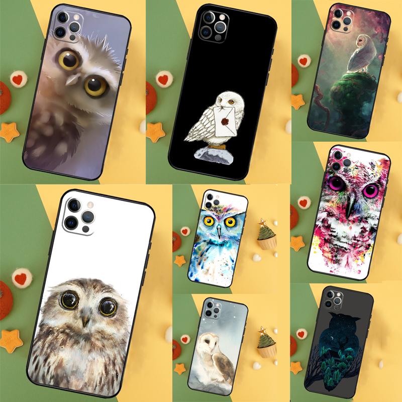 Акварельная сова Животное Для Realme GT7 GT6 15 Pro 10 11 12 13 14 Pro Plus C65 C63 C61 C55 C51 C53 C35 C75 C67 Чехол