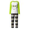 Family Matching Print Sets Pajamas Loungewear Outfits Family Matching Long Sleeve Tops+Pants Set