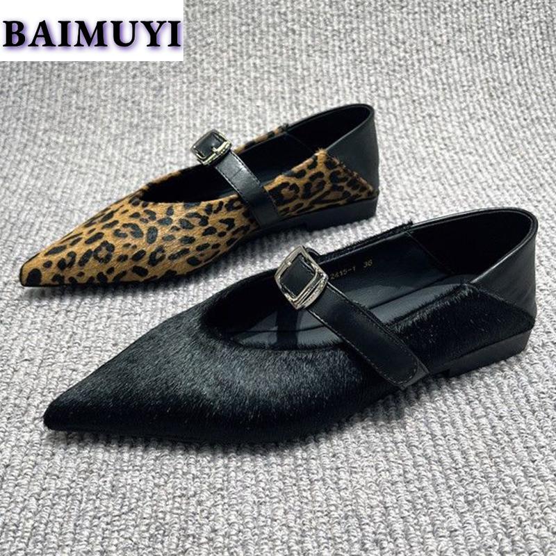 Сексуальные леопардовые туфли на плоской подошве с острым носком, женские туфли-лоферы, тренд 2025 года, дизайнерские туфли для офиса и леди, новые туфли для зрелых женщин Zapatos