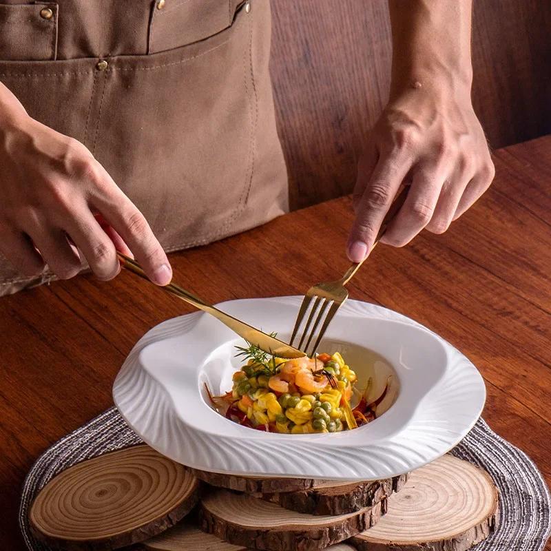 Моделирование столовых приборов Perfect Plate Премиум Десерт Концептуальное блюдо Керамическое Холодное блюдо специальной формы
