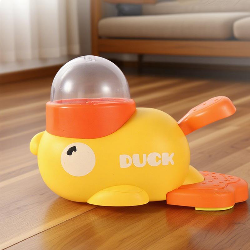 Little Yellow Duck Pet FeederCat and Dog Interactive Toy Trainer Automatic Feeder