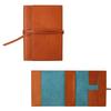 Wake Stationery Original Genuine Leather Roll Cover for JS Diary, B6 Variant Size (Cover Only), Cerulean Blue