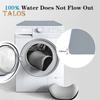 Silicone Washing Machine Protector Mat Waterproof Non-slip Washer Dryer Dust-proof Cover Laundry Room Kitchen Washing Machine Top Protective Mat