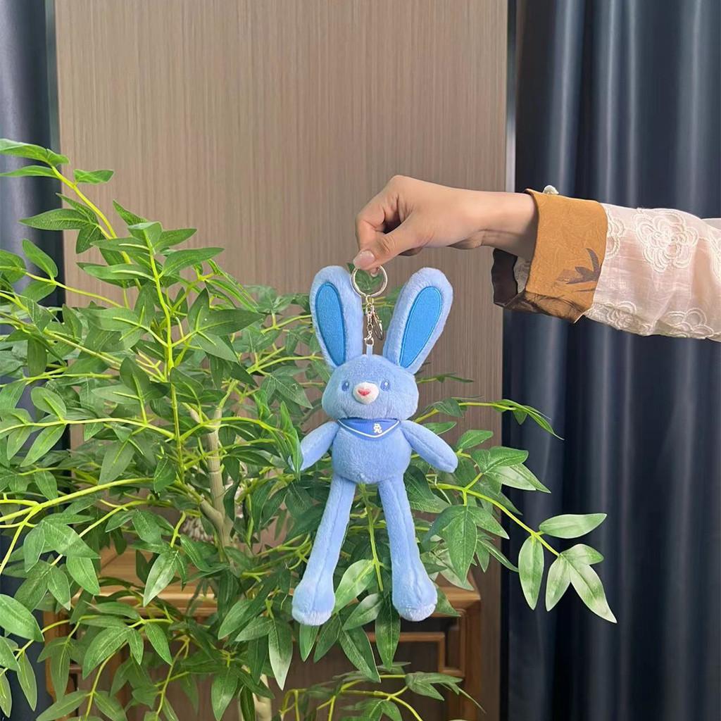 Милый плюшевый кролик, брелок, милая мягкая игрушка, аксессуар, идеально подходит для коллекционеров, подарков или
