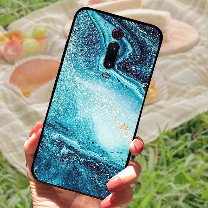 Для Xiaomi Mi 9T / Mi9T Pro Чехол Защитный 9 T 9T Силиконовый Мягкий Мраморный Черный Бампер Funda Coque для Xiaomi Redmi K20 Pro Защитный