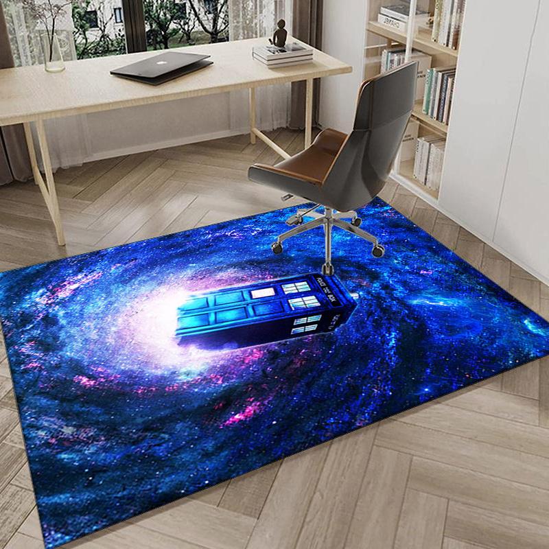 telephone booth Carpet, Chair Rug,Rug for Office Bedroom living rooms, Doormat decor Fan Gift Christmas Gift