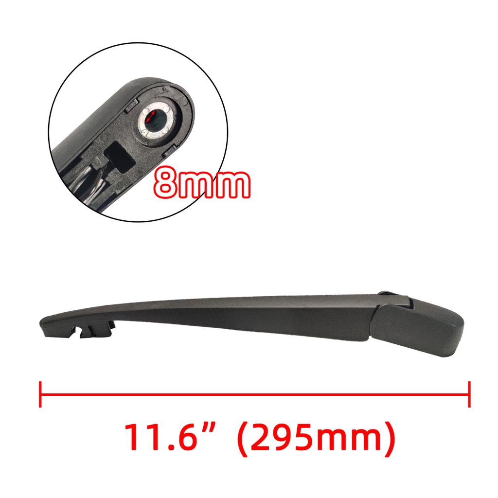 Комплект заднего дворника и рычага для Honda Stream 2001-2006 Заднее стекло