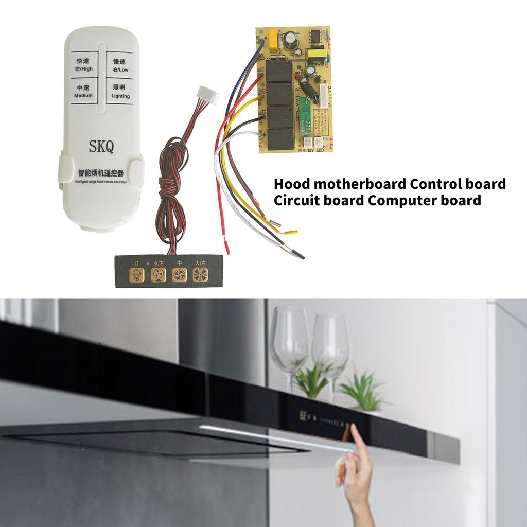 Плата вытяжки Общая плата управления Компьютерная плата Печатная плата со сменным пультом дистанционного управления