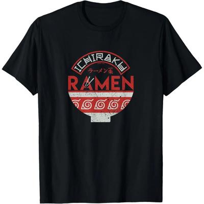 Футболка аниме с логотипом миски рамена Ичираку MINISO X Naruto Shippuden
