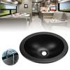 Раковина для автодома 340 X 270 X 120 мм Раковина для ванной комнаты автодома Встраиваемая установка Круглая Эффективный слив Большая вместимость Универсальная для лодки