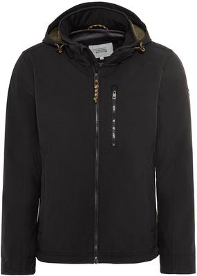 Демисезонная куртка Camel Active Softshell-Jacke mit abnehmbarer Kapuze (430950 9O22) (430950 9O22 09) black