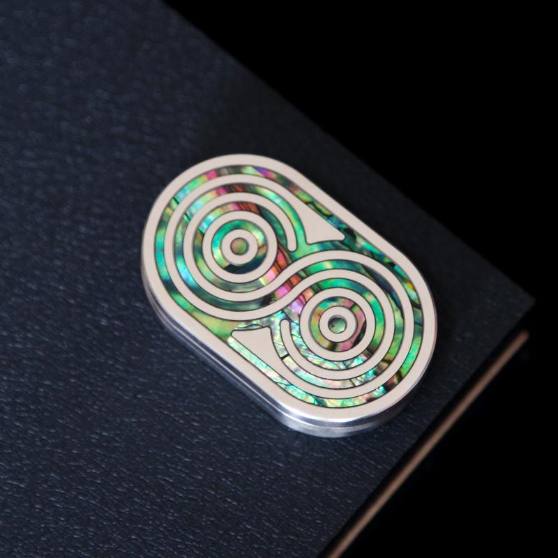 Игрушка-антистресс магнитный слайдер-толкатель «Ракушка» EDC спиннер покерные игрушки магнитные игрушки-непоседы