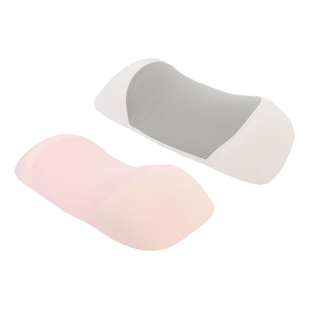 Lumbar Support Pillow for Sleeping Ergonomic Memory Foam Removable Cover Lower Back Pillow for Bed