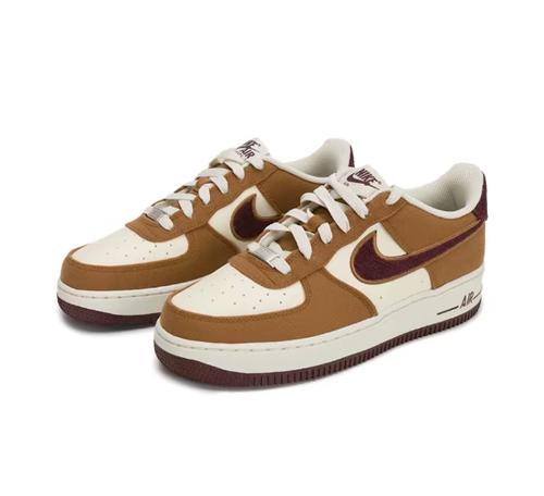 Nike Повседневная парусиновая обувь Air Force 1 LV8 для больших детей FN4731-200 Размер 3.5Y-7Y