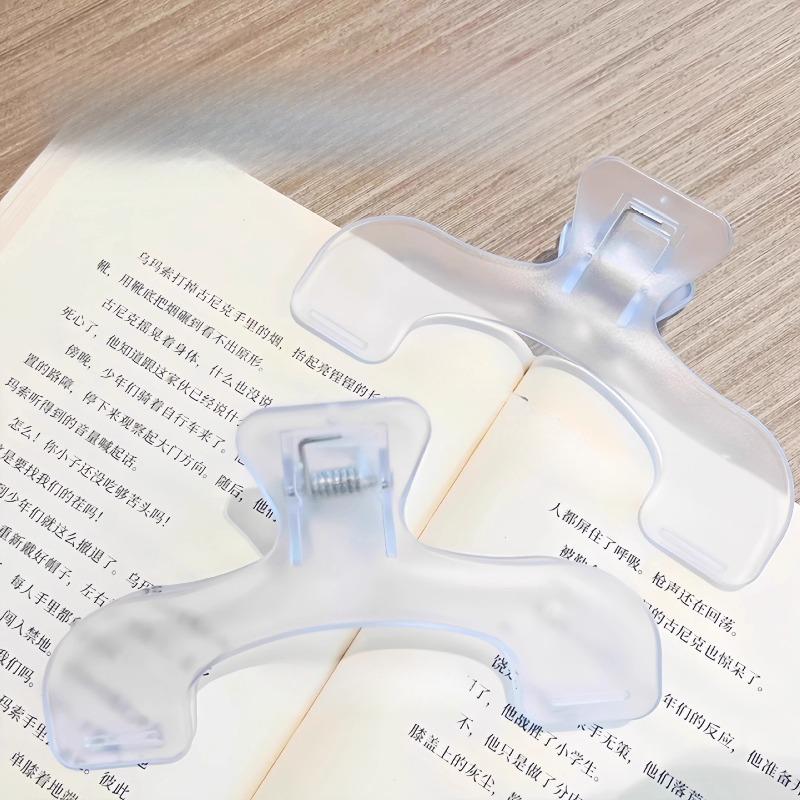 Transparent Cover Book Holder for Students To Read Books, Fixed Book, Anti-page-turning Holder, Large Sheet Music Holder