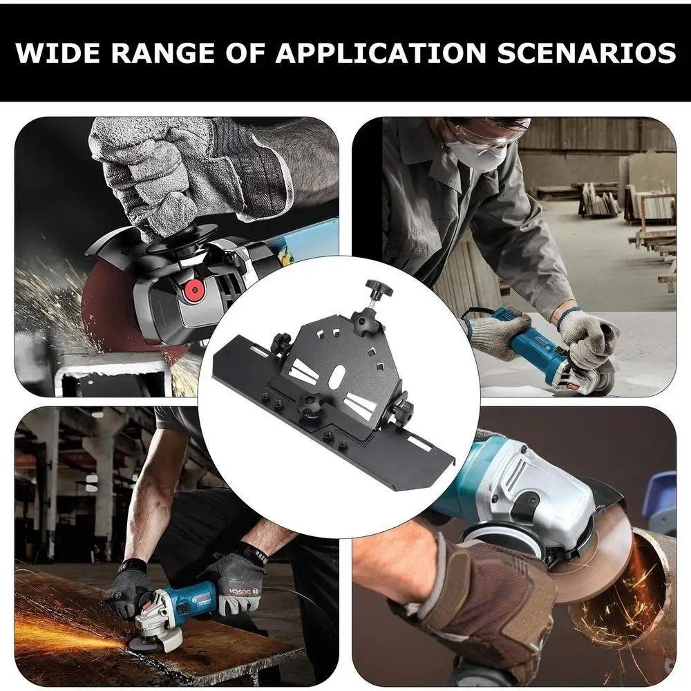 Adjustable Angle 45 Degree Chamfer Frame Metal Angle Grinder Chamfer Holder 115/125 Angle Grinder