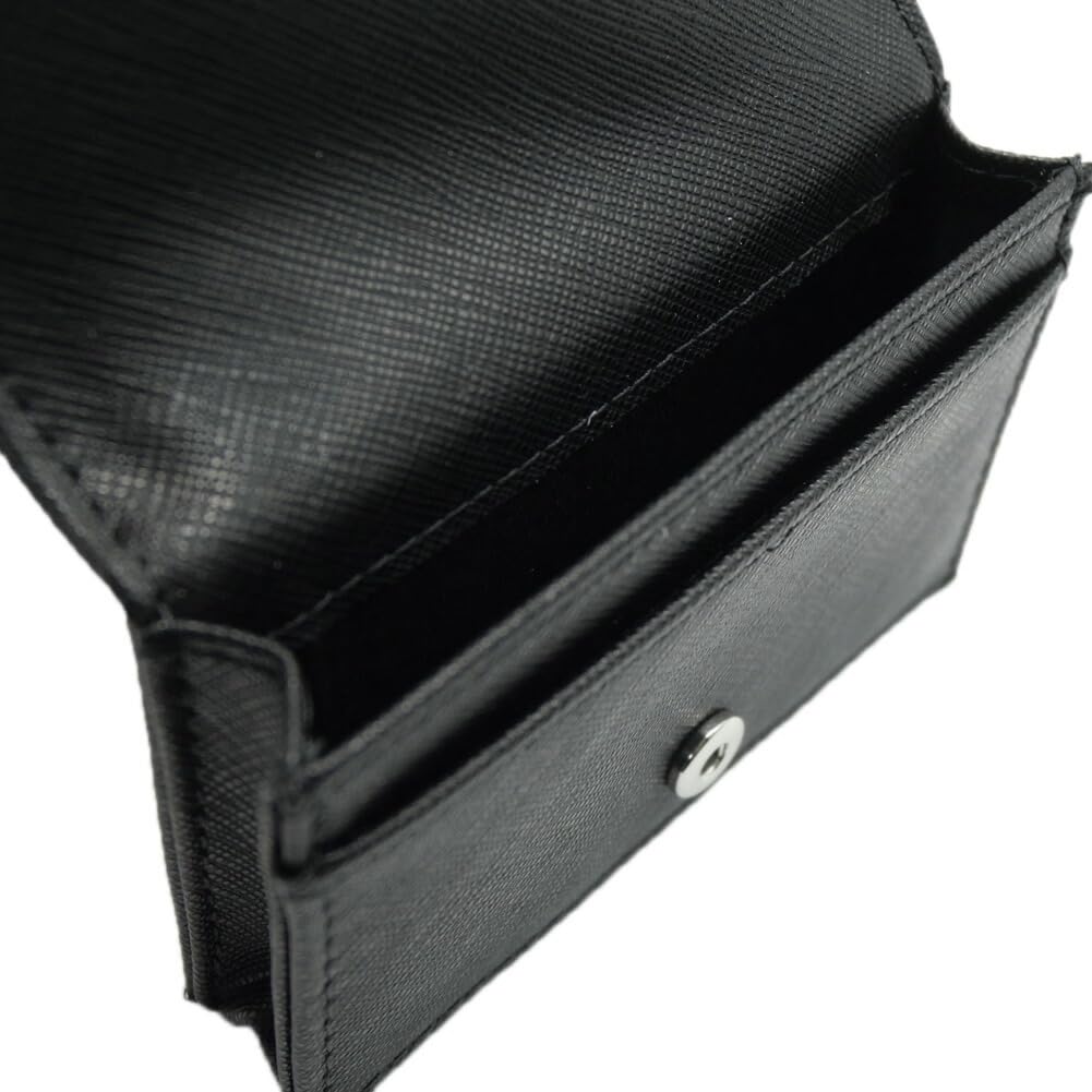 Emporio Armani Card Business Card Y4R576 Black Men's Case, Holder, Y138E, [Used]