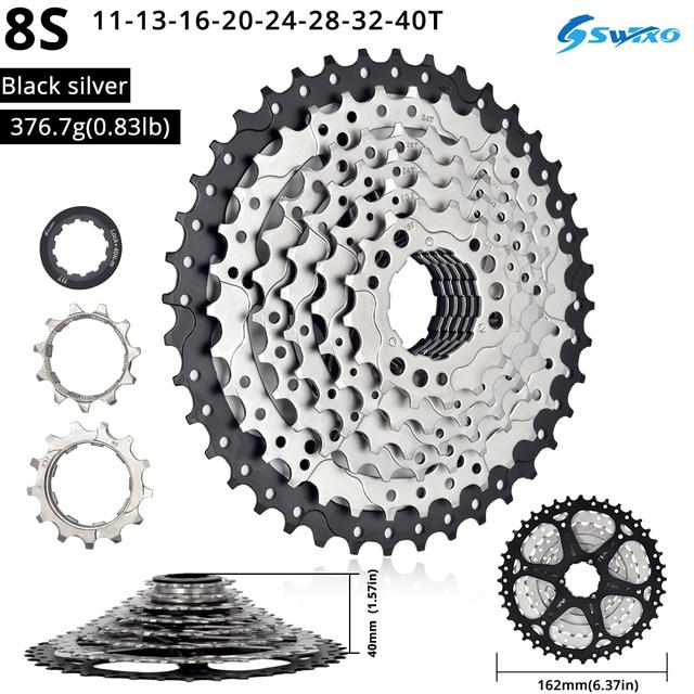 SWTXO велосипедная кассета 12 11 10 9 скоростей Mtb трещотка HG 8 В 9 В 11 В 12 В 10 В звездочка для горного велосипеда 32/36/40/42/46/50T