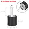1Pcs New M4 M5 M6 M8 Rubber Shock Absorber Male Thread VD Type Damper Mount Anti-vibration Bobbin Mount Isolator For Boat Car