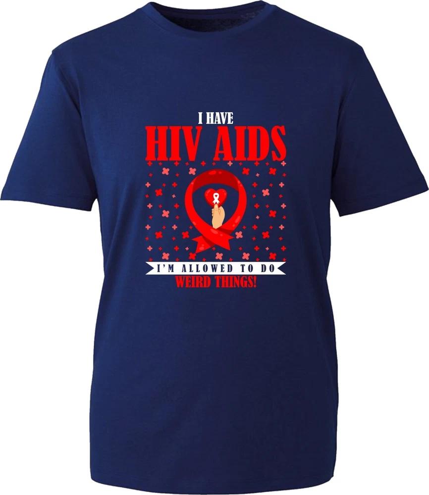Hiv Aids Awareness TShirt Social Message Health Awareness Unisex Gift Tee Top