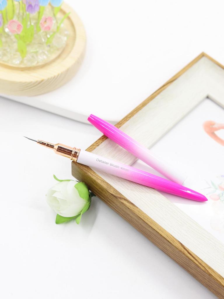 Японская розовая градиентная кисть для стрип-арта для рисования и росписи цветов