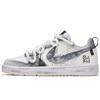 Nike Кроссовки Court Borough 2 Nautical Storm с амортизацией, износостойкие, низкие, для скейтборда, женские, серые FJ7692-191(Team177--КОРОБКА)