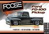 Немецкий Revell Американский Revell Ford Pickup Пластик Модель 4426 (Revell) 1/25 ФД-100