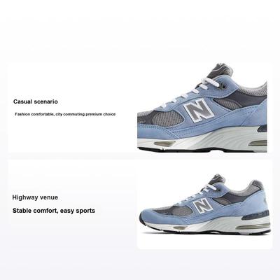 991 Made in England Dusty Blue Мужские кроссовки из сплава дымчато-жемчужный M991BGG