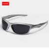 Men's Silver Y2K Sunglasses Outdoor Cycling Sports Sun Glasses Women Vintage Shades Trendy Punk Goggle Eyewear 2000S Aesthetic