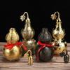 1 шт. Металлическое украшение-тыква Декор для дома Аксессуары Фэн-шуй Отели Украшения-тыквы Металлические декоративные поделки Дизайн в форме тыквы