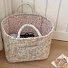 Multifunctional Dirty Clothes Basket Foldable Storage Handbag Fashionable Storage Artifact