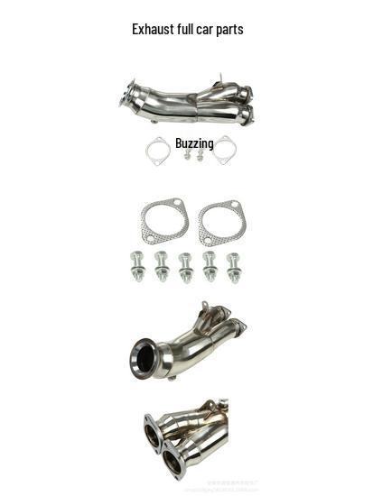 Stainless Steel Exhaust Pipe & Intake Manifold for 335I