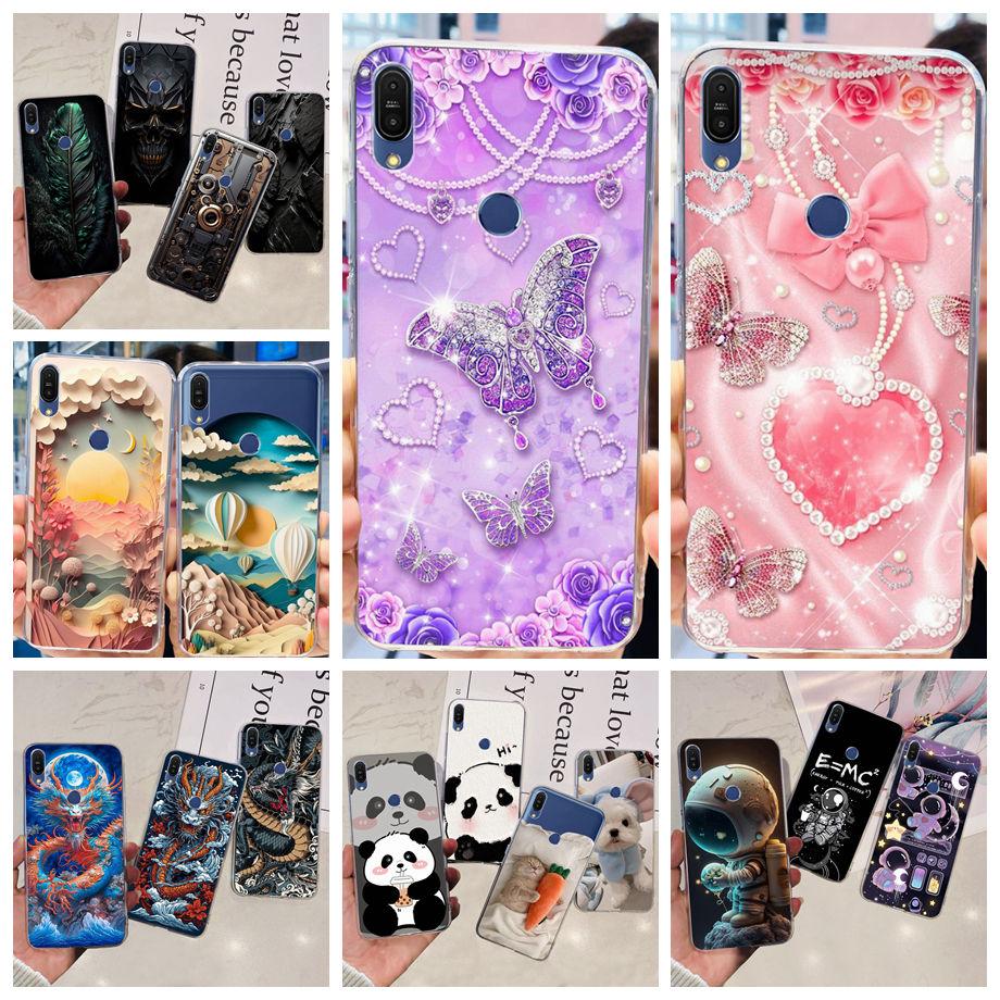 For Asus Zenfone Max Pro (M1) ZB601KL/ZB602K X00TD Back Cover Case Soft Clear Silicone Shockproof Protection Funda Coque