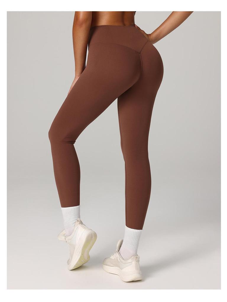 Йога-брюки с высокой талией, контролем живота и быстрой сушкой для пилатеса - Дышащий и подтягивающий бедра дизайн